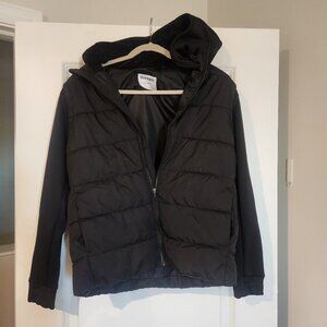 Old navy Black puffer light weight coat